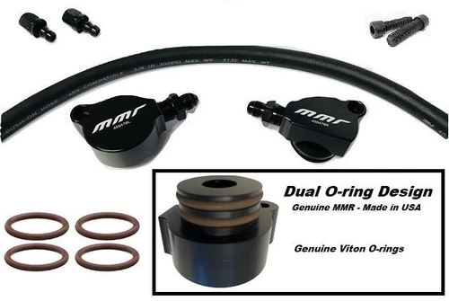 18-23 Ford Mustang GT (5.0) Motoröl Schlauch - Zylinderkopf Kühler - Hinten