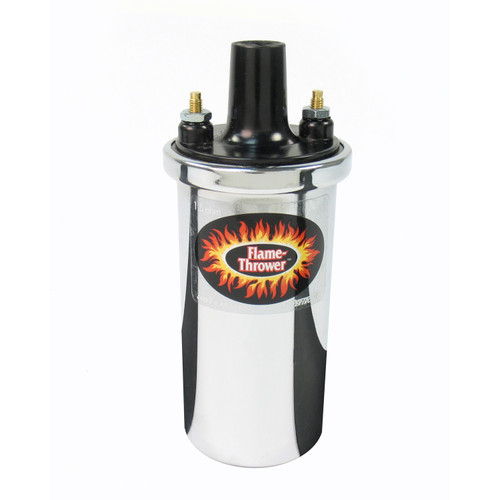 64-73 Ford Mustang Zündspule - PerTronix Flame Thrower I Chrom 1,5 Ohm