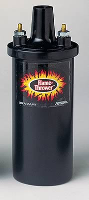 64-73 Ford Mustang Zündspule - PerTronix Flame Thrower I Schwarz Öl-gefüllt
