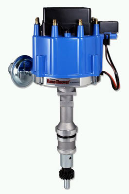 64-84 Ford Mustang (260, 289, 302) Zündverteiler - Flame Thrower Street / Strip (blau)