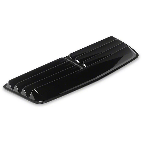 24-26 Ford Mustang Lufteinlass Motorhaube - GT Style - Schwarz Glanz