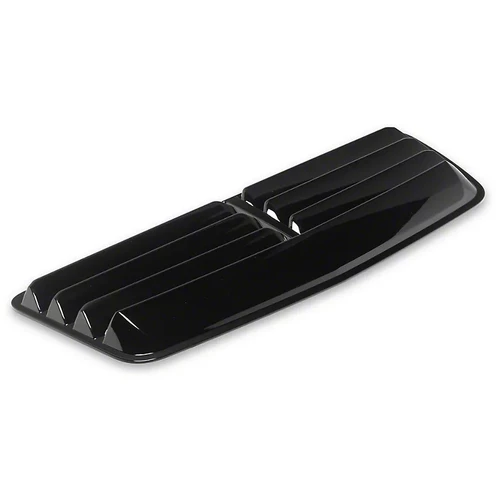 24-26 Ford Mustang Lufteinlass Motorhaube - GT Style - Schwarz Glanz