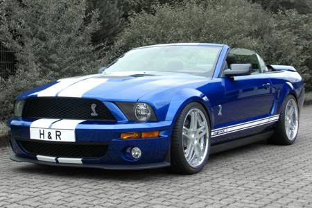 07-09 Ford Mustang Shelby GT500 Tieferlegungssatz Spiralfedern Vorne und hinten