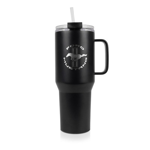 Ford Mustang XL Thermotrinkbecher - Schwarz