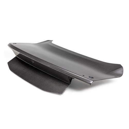 24-26 Ford Mustang (Coupe) Kofferraumdeckel - Carbon - Einteilig - mit Löchern für Spoiler Montage - Type-AC