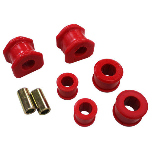 11-14 Ford Mustang Lagersatz Stabilisator - 24 mm - Rot Hinten