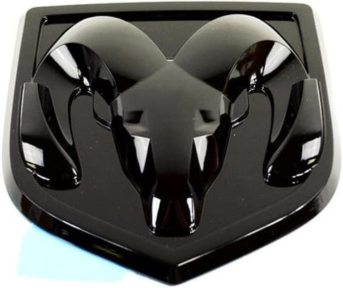 13-24 Ram 1500 Emblem Laderaumklappe - RAM Head - Schwarz