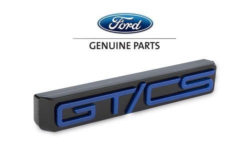 24-26 Ford Mustang Emblem Kühlergrill - "GT/CS" - Blau
