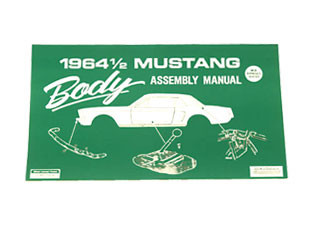 1964 Ford Mustang Technisches Handbuch - Karosserie