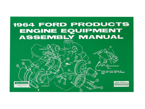1964 Ford Mustang Technisches Handbuch - Motor