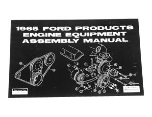 1965 Ford Mustang Technisches Handbuch - 289 V8 Motor