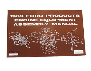 1969 Ford Mustang Technisches Handbuch - Motor