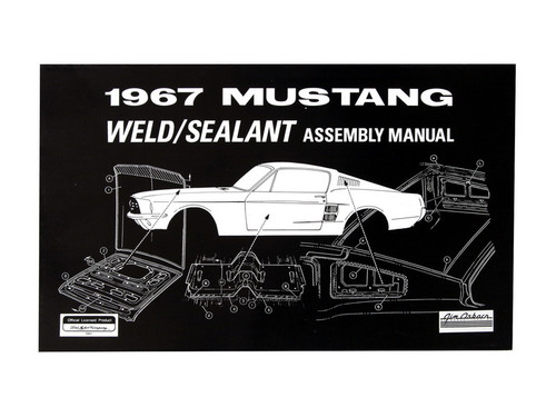 38003854-1967-Ford-Mustang-Reparaturhandbuch-Schweisspunkte-und-Abdichtung-1