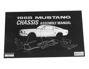 1968 Ford Mustang Technisches Handbuch - Fahrwerk