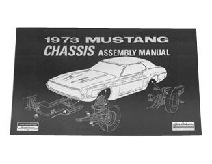 1973 Ford Mustang Technisches Handbuch - Fahrwerk
