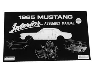 1965 Ford Mustang Technisches Handbuch - Innenraum