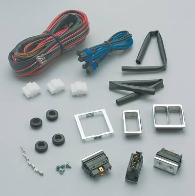 64-73 Ford Mustang Fensterheberschalter - Komplettset - Universal