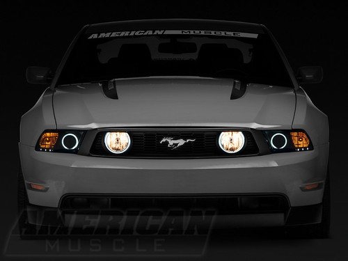 05-12 Ford Mustang GT (4.6, 5.0) Nebelscheinwerfer Satz - LED - Halo - Smoked