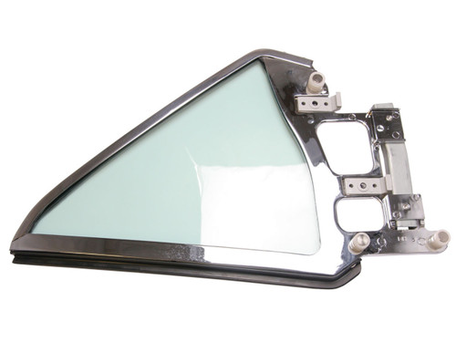 65-66 Ford Mustang (Hardtop) Glas Seitenfenster hinten - Getönt, inkl. Rahmen - Used