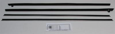 69-70 Ford Mustang (Fastback) Fensterschachtleistenset - 4-teilig