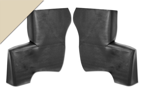 64-68 Ford Mustang (Hardtop) Innere Seitenwandverkleidung - Light Parchment