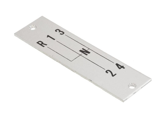 57-58 Chevrolet Corvette Wskaźnik zmiany biegów manualnej skrzyni biegów 57-58 Chevrolet Corvette Wskaźnik zmiany biegów manualnej skrzyni biegów