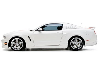 05-09 Ford Mustang Seitenschweller - 3D Carbon - Boy Racer