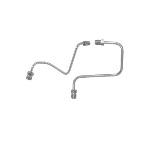 65-66 Ford Mustang (Disc) Bremsleitung - Umbaukit auf 2-Kreis-Bremssystem - Edelstahl