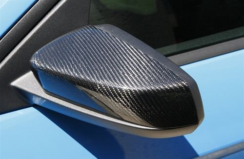 10-14 Ford Mustang Kappe für Außenspiegel - Carbon - LG76