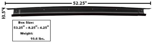 65-66 Ford Mustang (Convertible) Trennwand Rücksitze zu Kofferraum