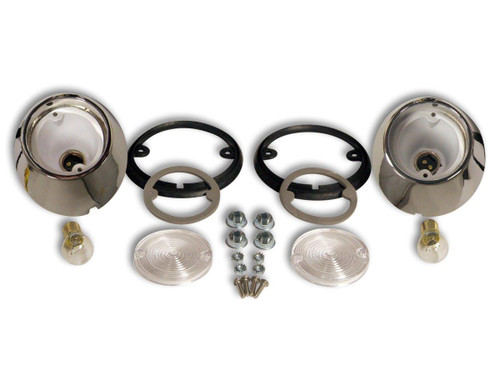 67-68 Ford Mustang Rückfahrscheinwerfer Komplettset (38009208)