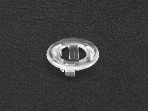 64-70 Ford Mustang Rosette für Türverschlussknopf - Kunststoff klar