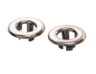 64-68 Ford Mustang Rosette für Türverschlussknopf - Chrom