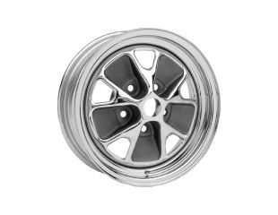 64-73 Ford Mustang Felge - Styled Steel - Stahl - 14x6 " - Charcoal