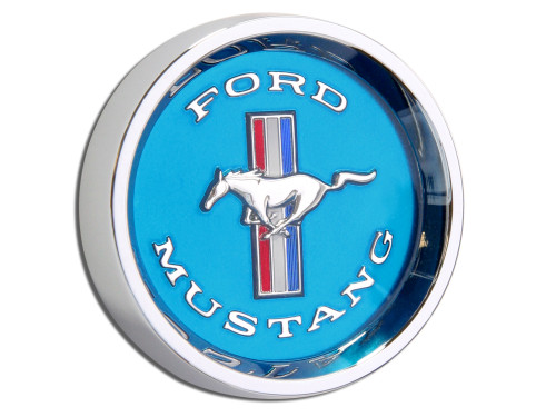 64-66 Ford Mustang Nabenkappe - Styled Steel Stahl Felge - blau