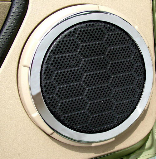 05-09 Ford Mustang Rahmen für Lautsprecher - Chrom