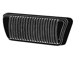 65-67 Ford Mustang Pedalauflage Bremspedal