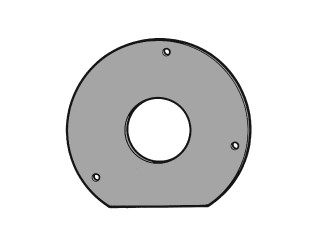 64-66 Ford Mustang Dichtung Lenksäule Spritzwand