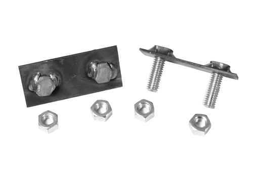 65-70 Ford Mustang Halter Abgasanlage - mit Doppelrohrauspuff