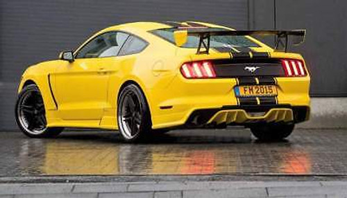 15-23 Ford Mustang Spoiler - große Sideflaps Hinten