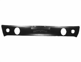64-66 Ford Mustang Heckblech - Standard - Mit Ausschnitten Auspuff