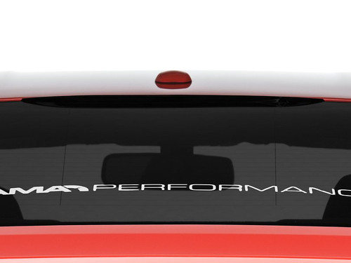 15-23 Ford Mustang (Coupe) Dritte Bremsleuchte - Tönungsfolie - Schwarz