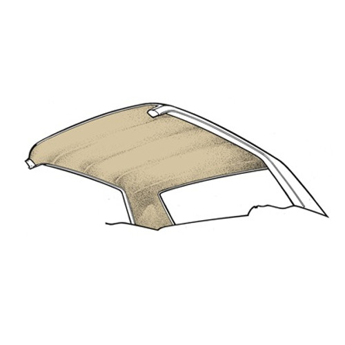 65-70 Ford Mustang (Coupe/Hardtop) Dachhimmel - Parchment