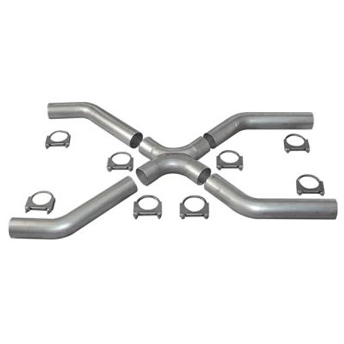Rohr Abgasanlage - Universal X-Pipe - 3 Zoll