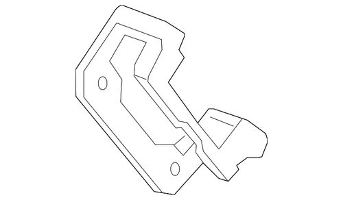 05-14 Ford Mustang (3.7, 4.6) Bremssattelhalter Vorne
