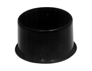 64-66 Ford Mustang Öldeckel - FOMOCO Logo - Schwarz - Gesteckt