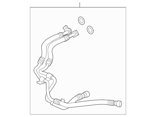 15-20 Ford Mustang Motoröl Schlauch