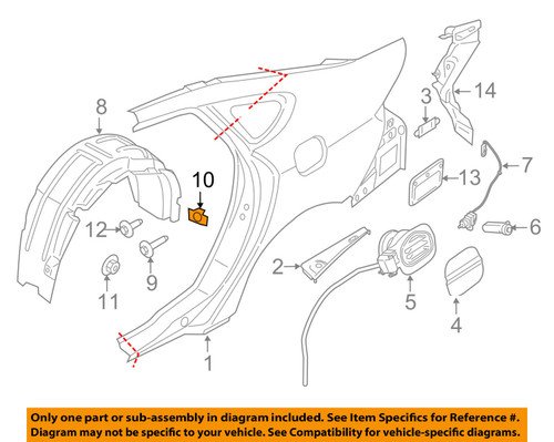 15-17 Ford Mustang Mutter Radhausschale - Set