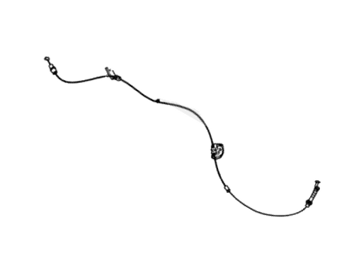 07-09 Ford Mustang (4.0, 5.4) Bowdenzug Feststellbremse - hinten rechts