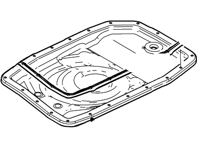 11-17 Ford Mustang Automatic Transmission Oil Pan